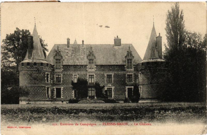 CPA Env. de COMPIEGNE-Plessis Brion. Le Chateau (423846)