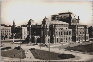 Croatia Zagreb Narodno Kazalište Vintage RPPC BS.28