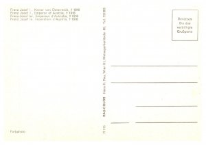 Postcard Austria - Emperor Kaiser  Franze Josef I
