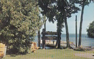 Pentoga Park On Chicaugon Lake Near Iron River and Crystal Falls Michigan