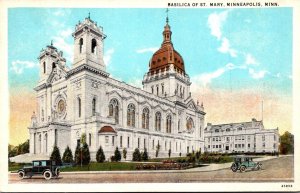 Minnesota Minneapolis Basilica Of St Mary Curteich