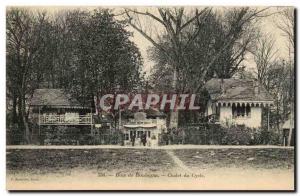 Bois de Boulogne Old Postcard Chalet dy Round