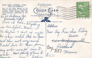 PC6184 EARL CARROLL THEATRE, LOS ANGELES, CA