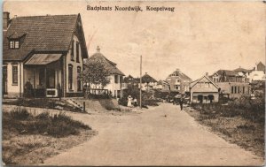 Netherlands Badplaats Noordwijk Koepelweg Vintage Postcard 04.09