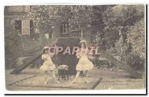 Circus Performer / Phenomenon Old Postcard The Alexandras Small casoulliennes...