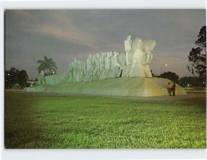 Postcard Monument to the Bandeiras, São Paulo, Brazil