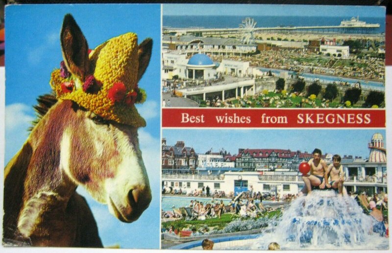 England Best wishes from Skegness - posted 1980