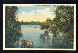 Chicago, Illinois/IL Postcard, View From Wooded Island, Jackson Park