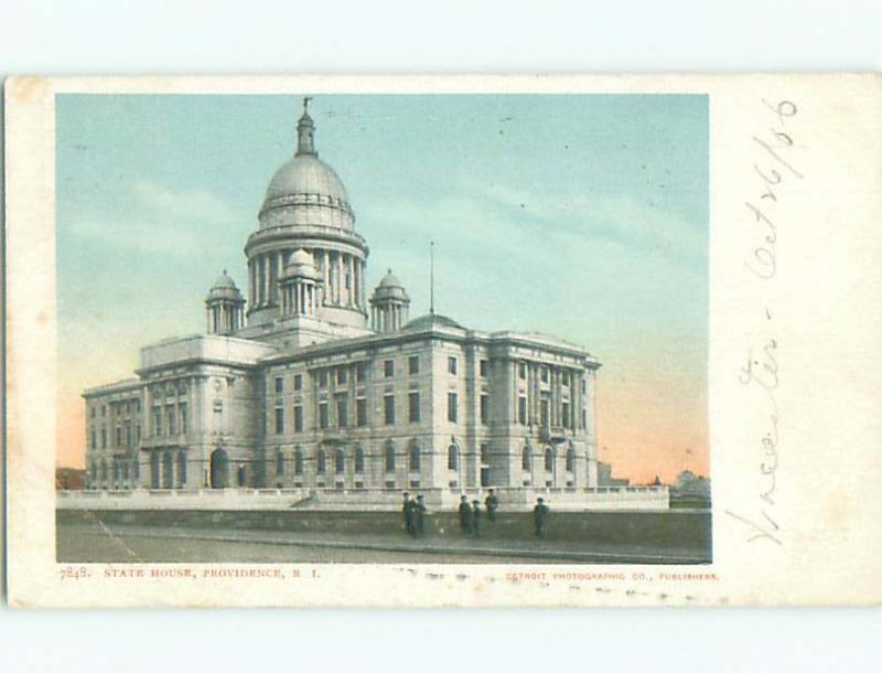 Pre-1907 very early view - STATE HOUSE Providence Rhode Island RI n6945