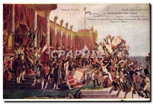 Old Postcard History Napoleon 1st Museum of Versailles Distribution eagles