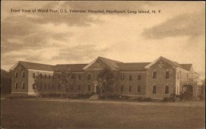 Northport Long Island New York NY Veterans Hospital Ward Four Vintage Postcard