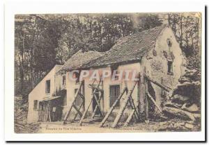 Old Postcard Fountain father Hilarion (near Pont a Mousson?)