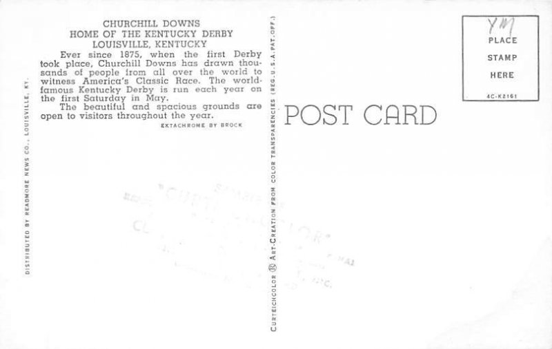 Churchill Downs Home of KY Derby Louisville KY