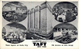Hotel Taft - New York City Postcards, New York NY Postcard