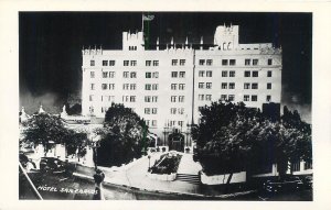 RPPC MONTEREY, California CA ~ Roadside HOTEL SAN CARLOS 1940s Postcard