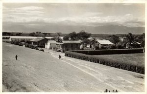 dominican republic, BARAHONA, Sugar Batey 6 Partial View (1940s) RPPC Postcard