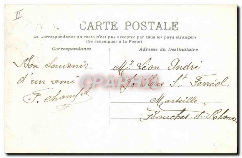 Old Postcard Vichy I & # 39Embarcadere Du Golf On I & # 39Allier