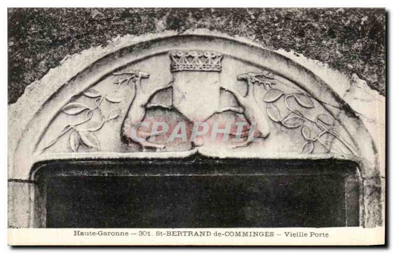 Old Postcard Saint-Bertrand-de-Comminges Old Gate