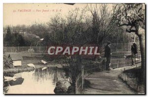 Old Postcard Valencia Park Jouvet