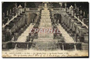 Old Postcard Saint Cloud Park Park The Fountains