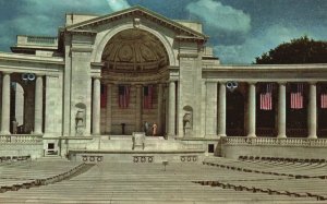 Marble Vermont VT, Arlington Memorial Amphitheatre Elliptical, Vintage Postcard