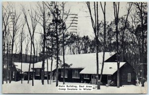 Main Building, East Area - Camp Swatara in Winter - Bethel, Pennsylvania 