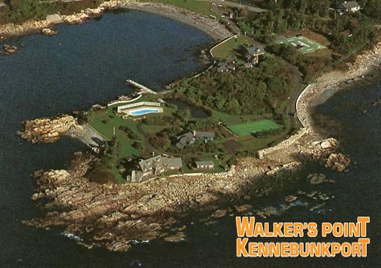 ME - Kennebunkport. Walker's Point (Residence of Pres. George H. W. & Barbara...