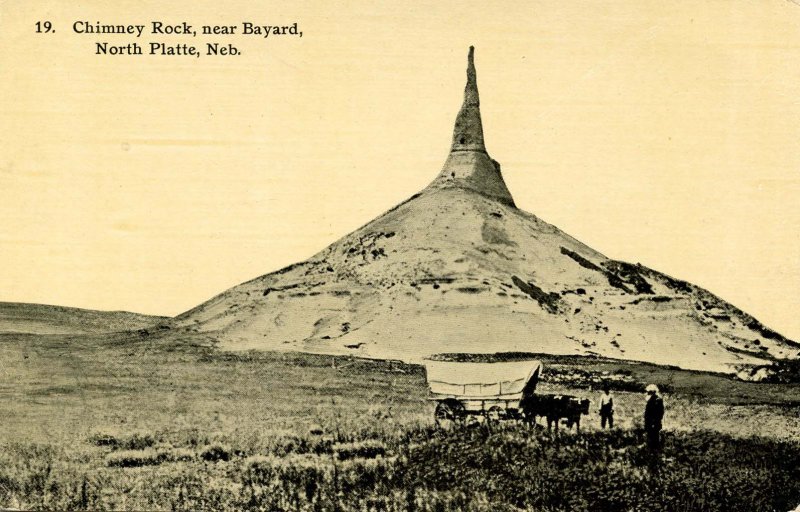 Ezra Meeker - Chimney Rock