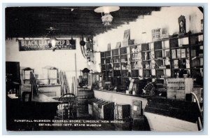 c1950 Tunstall McSween General Store State Museum Lincoln New Mexico NM Postcard