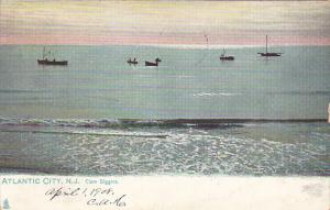 Clam Diggers Atlantic City New Jersey 1908 Tucks