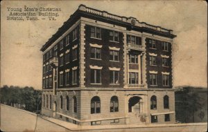 Bristol Virginia Tennessee YMCA c1910 Postcard