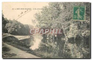 Old Postcard Bry sur Marne the Love Island