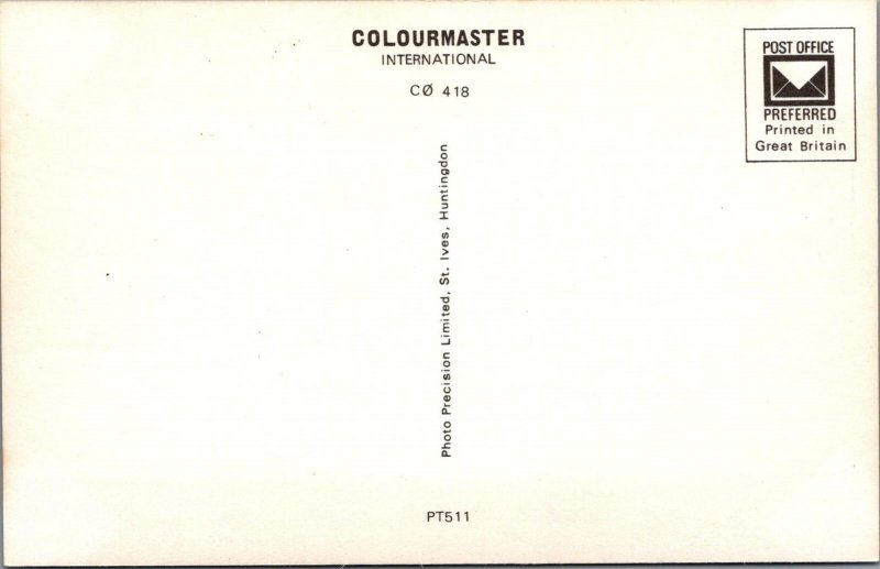 Map Postcard - Map of Cornwall & Part of Devon   RR23616