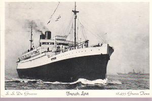 French Line - S.S. de Grasse