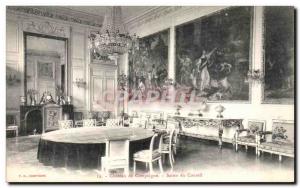 Old Postcard Chateau de Compiegne rest Salon