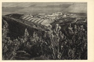 israel palestine,  GINEGAR Kibbutz Kvutzah Judaica (1930s) Benor-Kalter Postcard