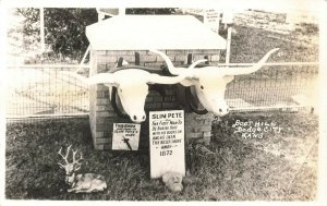 Dodge City KS.Boot Hill Slim Pete 1st Man Buried Here With Boots On 1872  RPPC