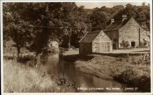 Littlebeck England Mill House Judges Ltd Vintage Real Photo Postcard