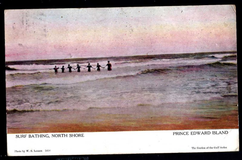 PEI Prince Edward Island Surf Bathing North Shore Pub by Warwick & Rutter pm1906