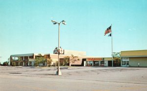 Vintage Postcard Glenbrook Center US 30 Bypass Wallgreens Fort Wayne IN