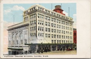 Pantages Theatre Building Tacoma WA Postcard F14