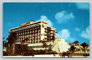 Hollywood-By-The-Sea Diplomat Hotel Florida Vintage Postcard 0845