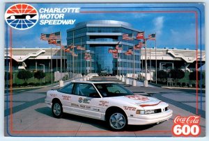 CHARLOTTE MOTOR SPEEDWAY, North Carolina NC ~ 1991 COCA COLA 600 ~4x6 Postcard