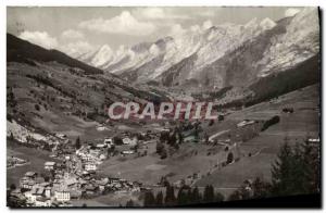 Modern Postcard La Clusaz Vue Generale and Chaine des Aravis