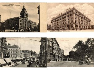 LONDON CITY U.K. GREAT BRITAIN 600 Vintage Postcards Mostly pre-1950 (L5829)