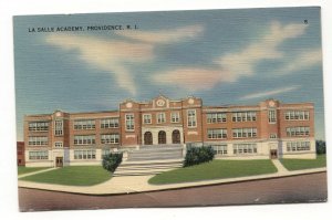 Postcard La Salle Academy Providence RI