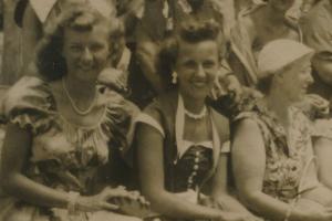 RPPC Tour Group at Morro Castle in Havana, Cuba - July 24 1951 - Caribbean