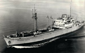 m.s. Prinses Emilia Oranjelijn Rotterdam Ship RPPC 06.16