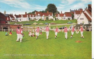 Essex Postcard - Morris Dancing On The Green - Finchingfield   U4401