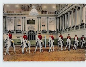 Postcard Spanish Riding School, Vienna, Austria